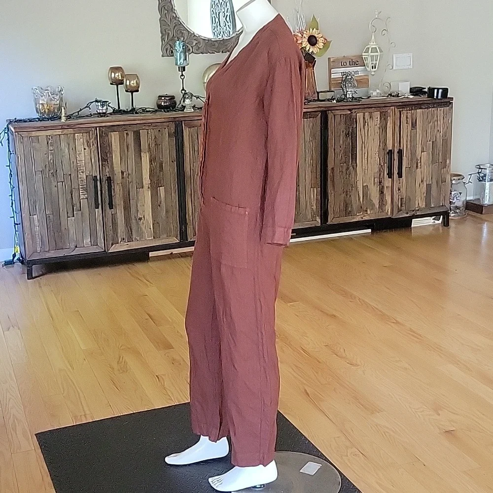 Zara The Veronica Full length linen Overall